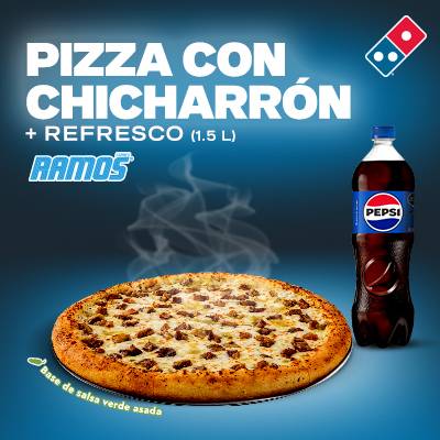 Grande Original Chicharron + 1 refresco