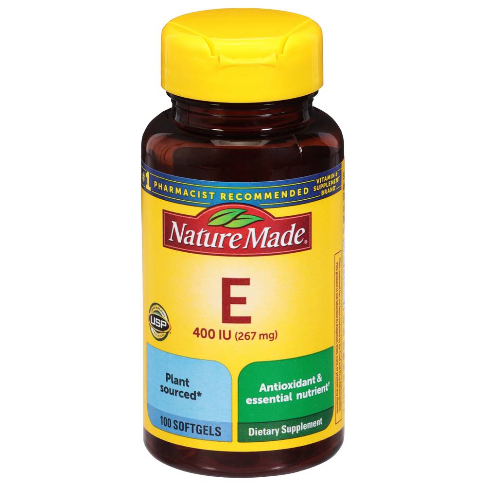 Nature Made Vitamin E 400 Iu Dietary Supplement (100 ct)