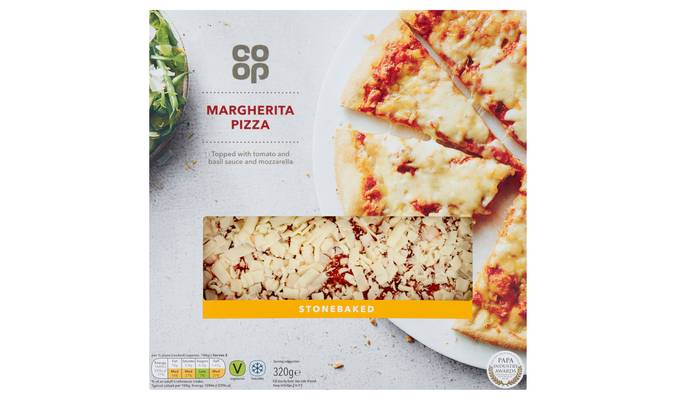 Co-op Margherita Pizza Stonebaked 320g