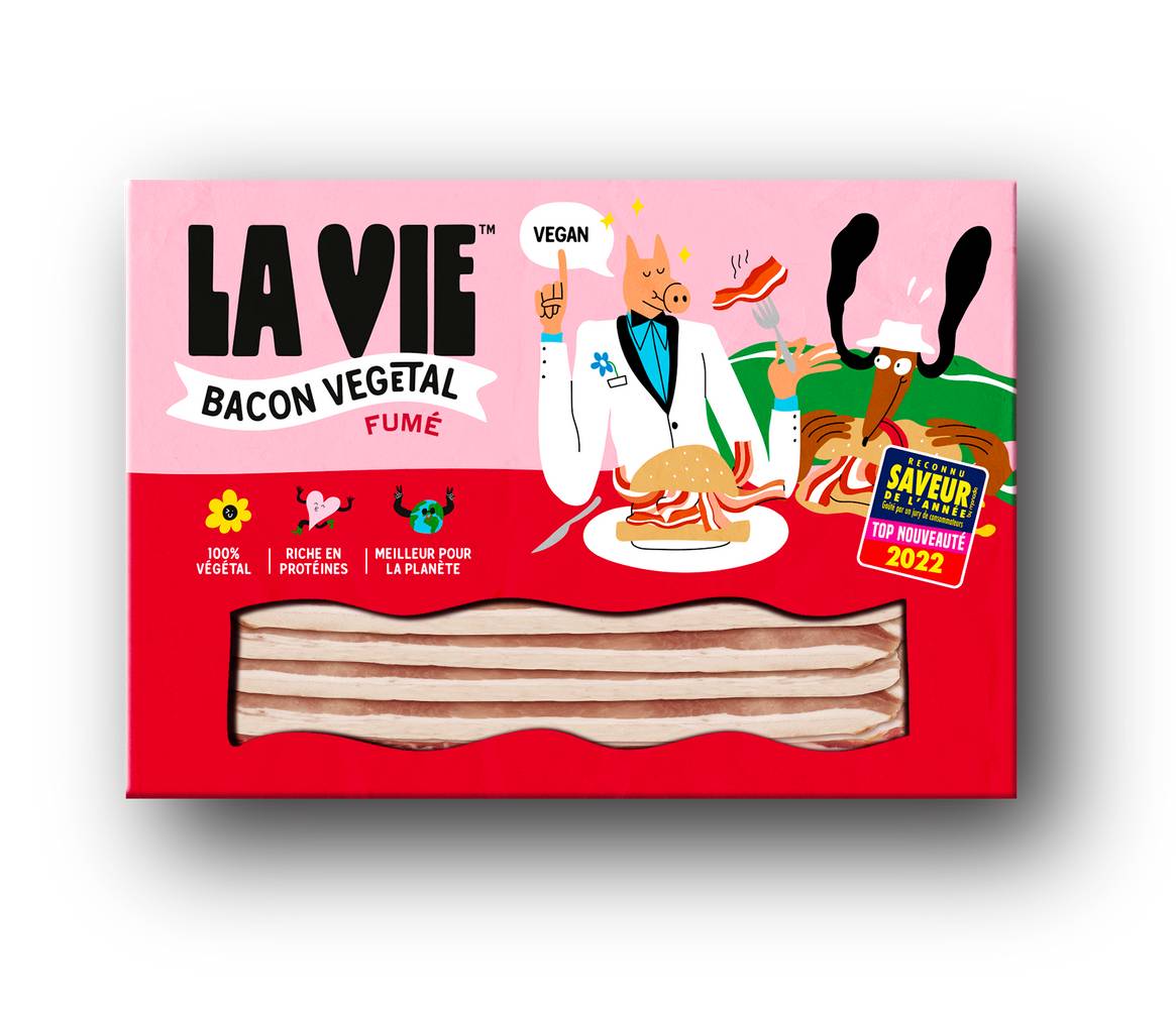 La Vie - Bacon végétal fumé (120g)