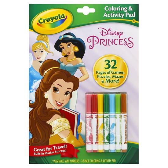 Crayola Disney Princess Coloring & Activity Pad (1 set)
