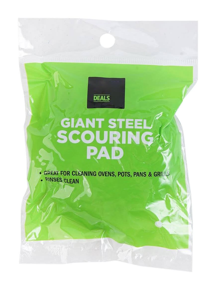 Giant Steel Scouring Pad 1 Ct