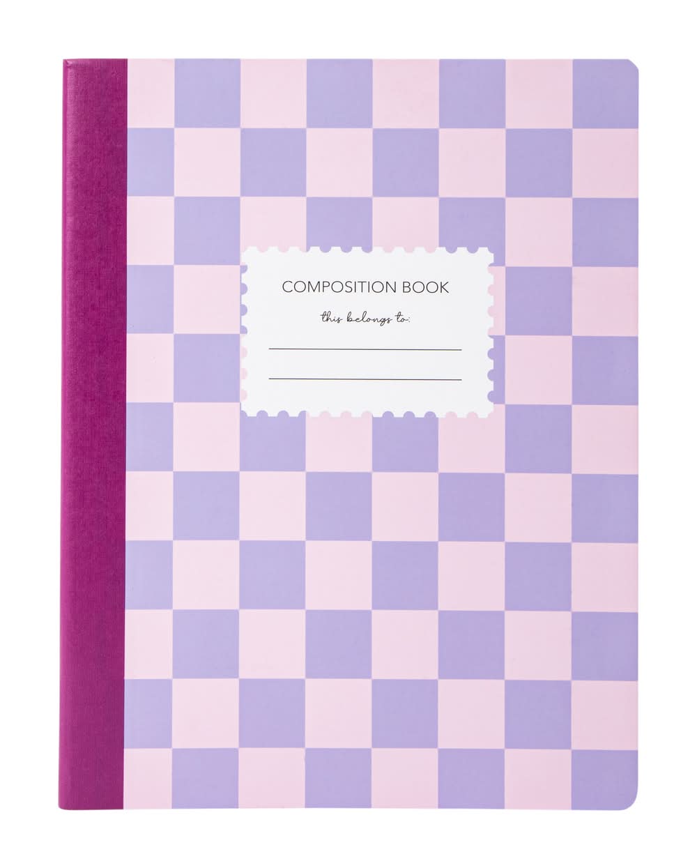 Rubberized Composition Book Purple