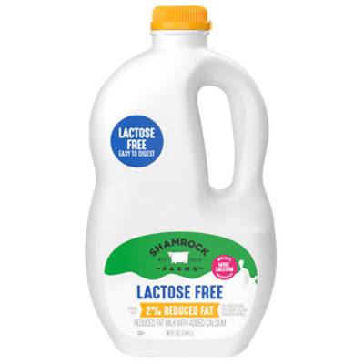 Shamrock Farms Calcium Plus Lactose Free Reduced Fat Milk (96 fl oz)