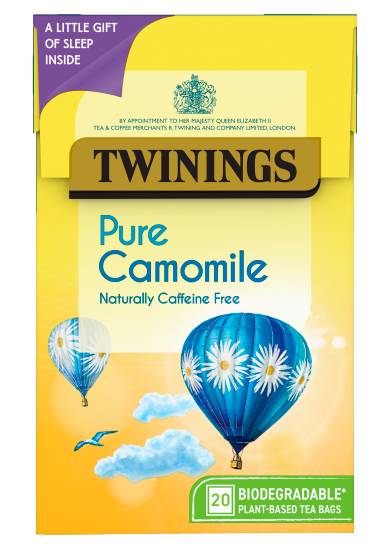 Twinings Pure Camomile Plant Based Tea Bags (20 pack)