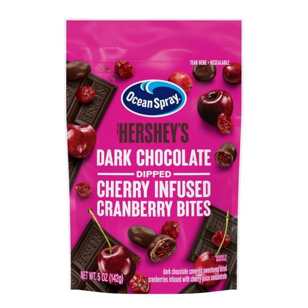 Hershey's Dipped Cherry Infused Cranberry Bites (dark chocolate)