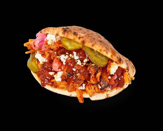 Hot Harissa Chicken Pita