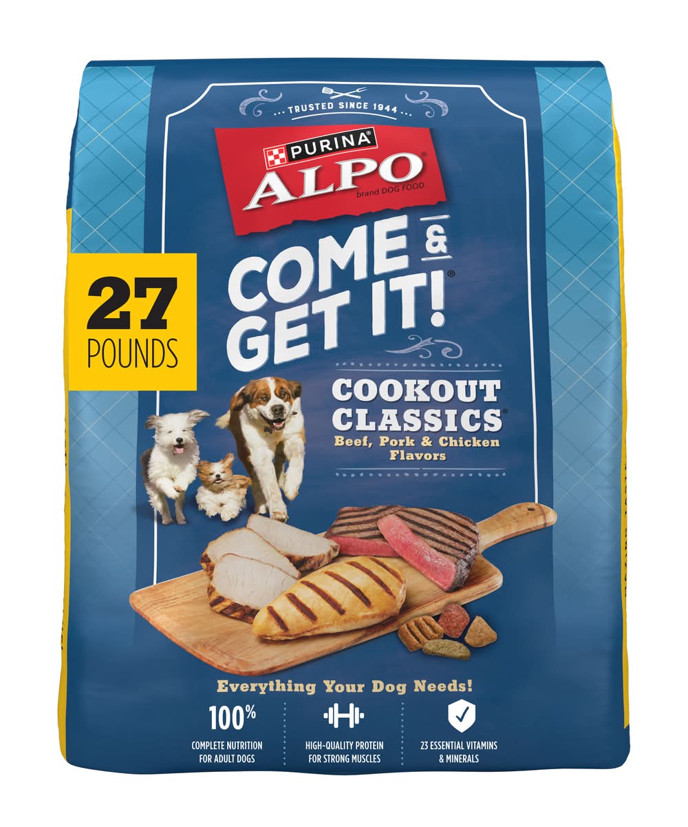 Purina Alpo Come and Get It Cookout Classics Dog Food (27 lbs)