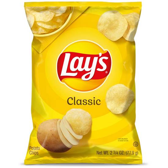Lay's Classic Potato Chips 2.625 oz