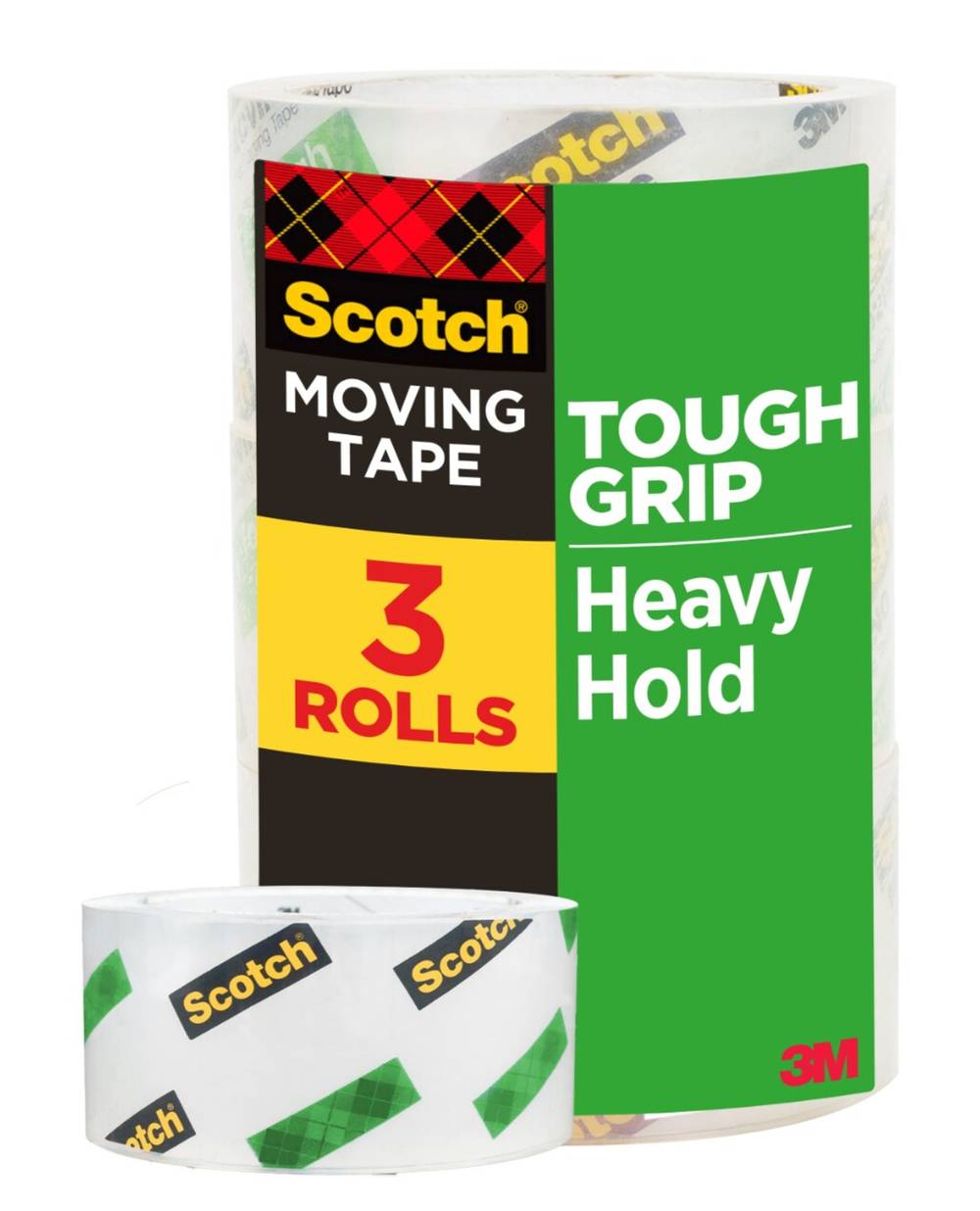 Scotch 3 -Pack 1.88-in x 43.7-yd Tough Grip Moving tape | 3500-60LR3-8CC