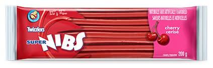Twizzler's Super Nibs, Cherry (200 g)