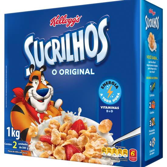 Kellogg's cereal matinal sucrilhos (1 kg)