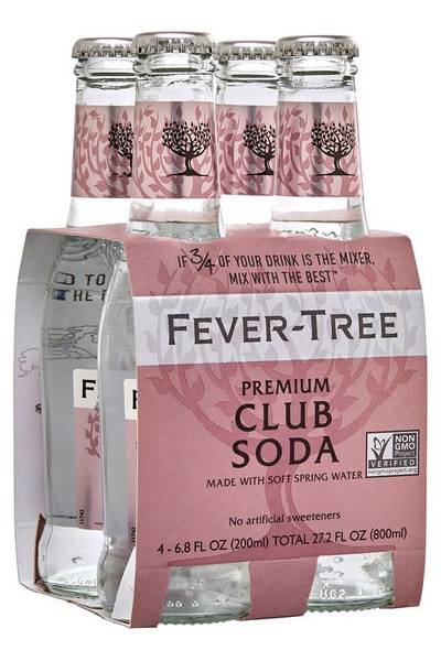 Fever-Tree Premium Club Soda (4 pack, 6.8 fl oz)