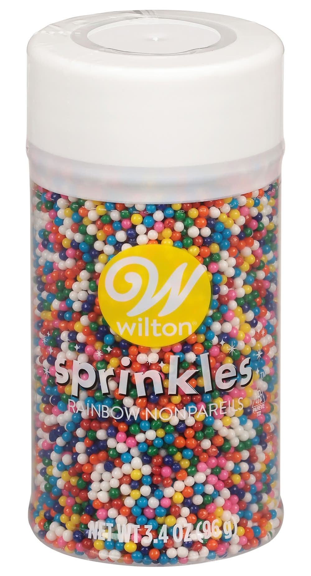 Wilton Rainbow Nonpareils Sprinkles (3.4 oz)