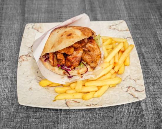 Sandwich Brochette de Poulet