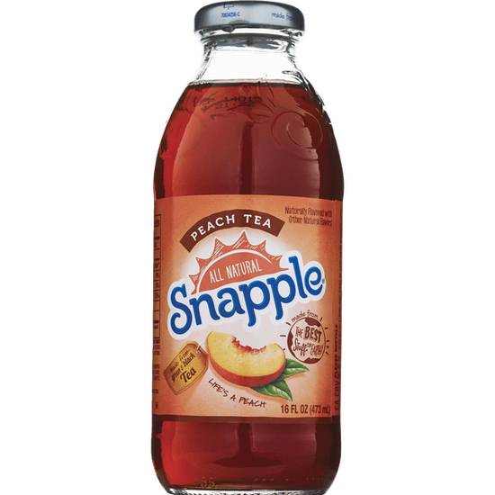 Snapple Peach Tea Single Bottle