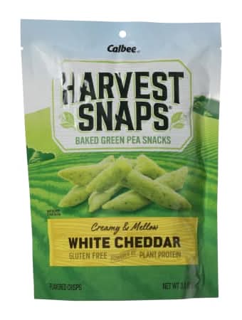 Harvest Snaps® White Cheddar Baked Green Pea Snacks 3oz
