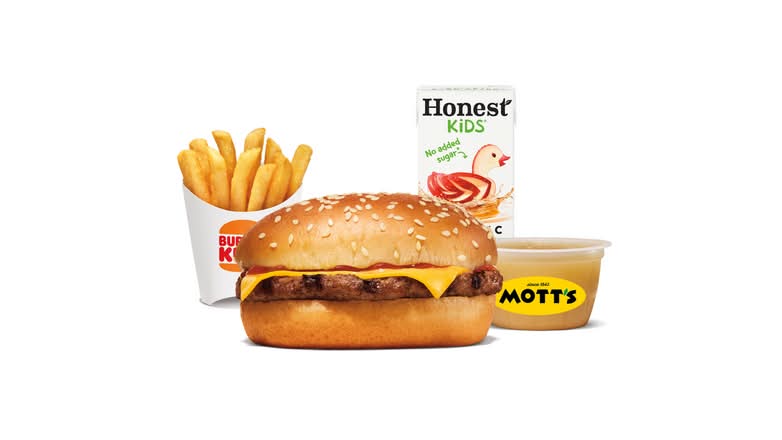 Cheeseburger King Jr. Kids Meal