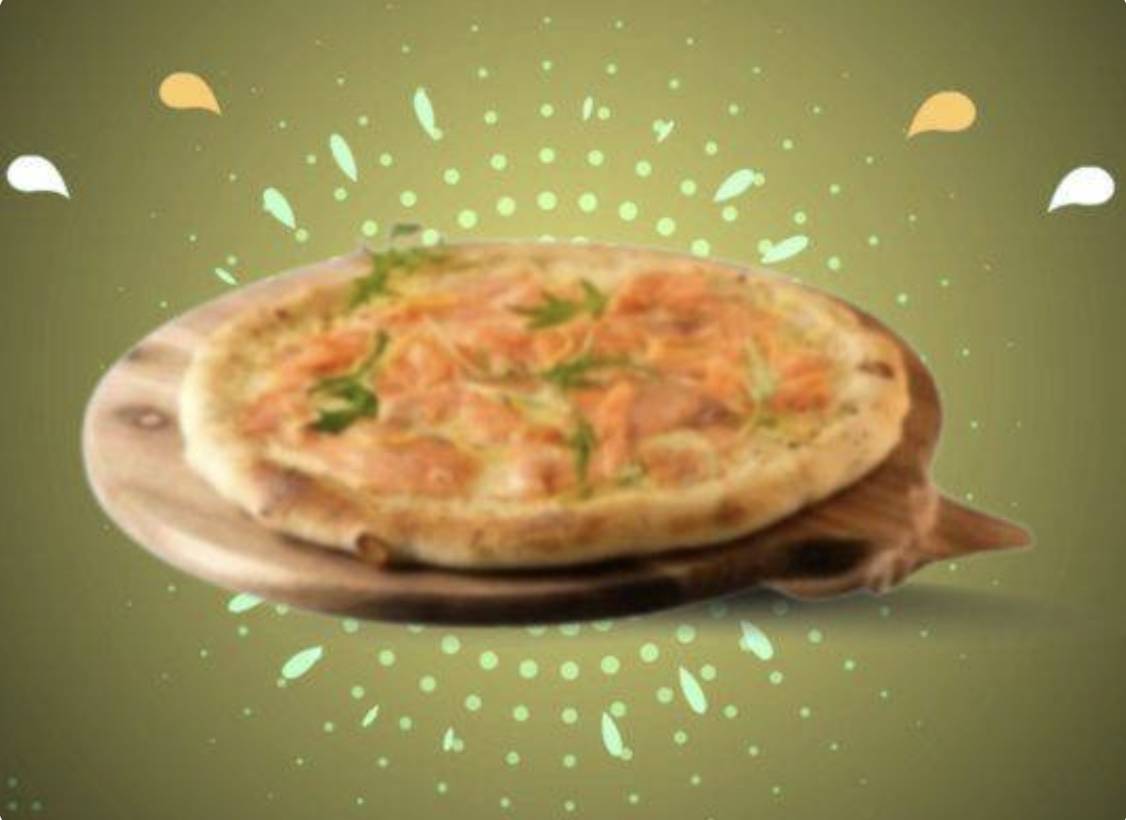 Pizza saumon
