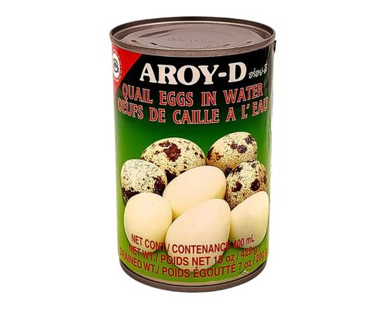 Aroy-D · Quail Eggs in Water (15 oz)