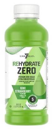 7-Select Zero Sugar Rehydrating Drink, Kiwi-Strawberry (20 fl oz)