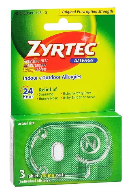 Zyrtec 3-Count