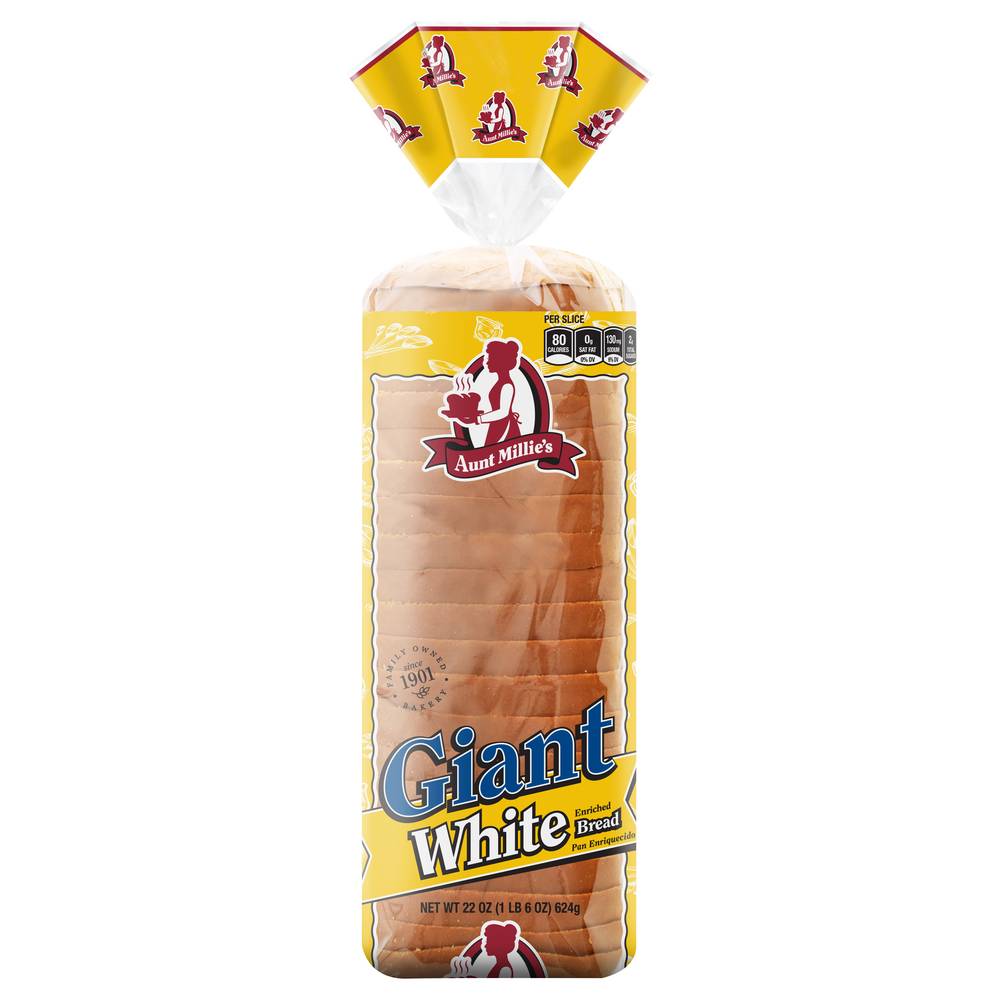 Aunt Millie's Giant White Enriched Bread