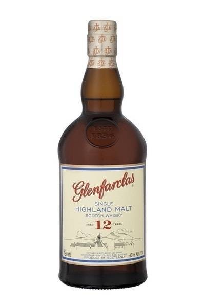 Glenfarclas 12 Years Old Highland Single Malt Scotch Whisky (750 ml)