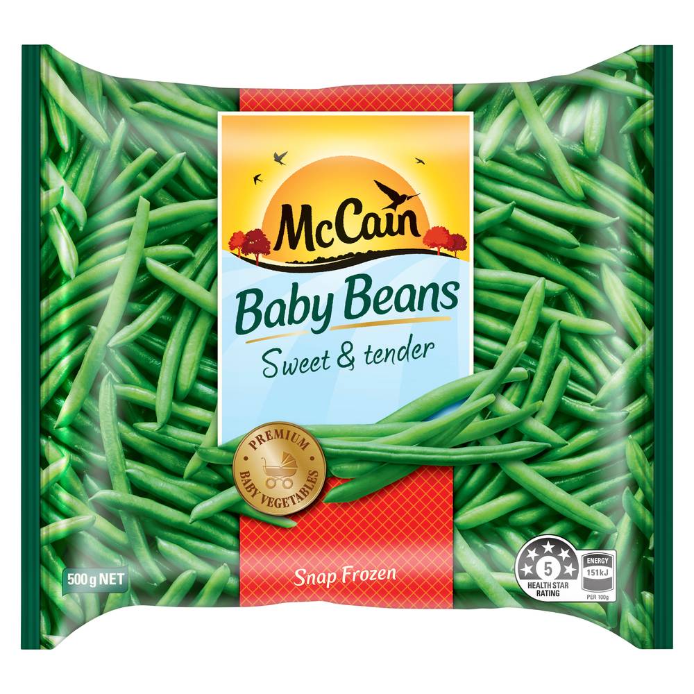McCain Sweet & Tender Baby Beans (500g)