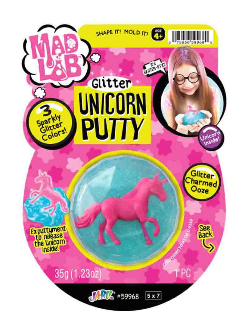 Mad Lab Glitter Unicorn Putty