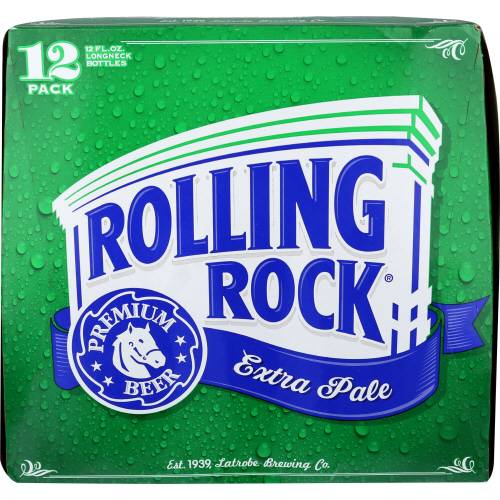 Rolling Rock Extra Pale 12 Pack Bottles