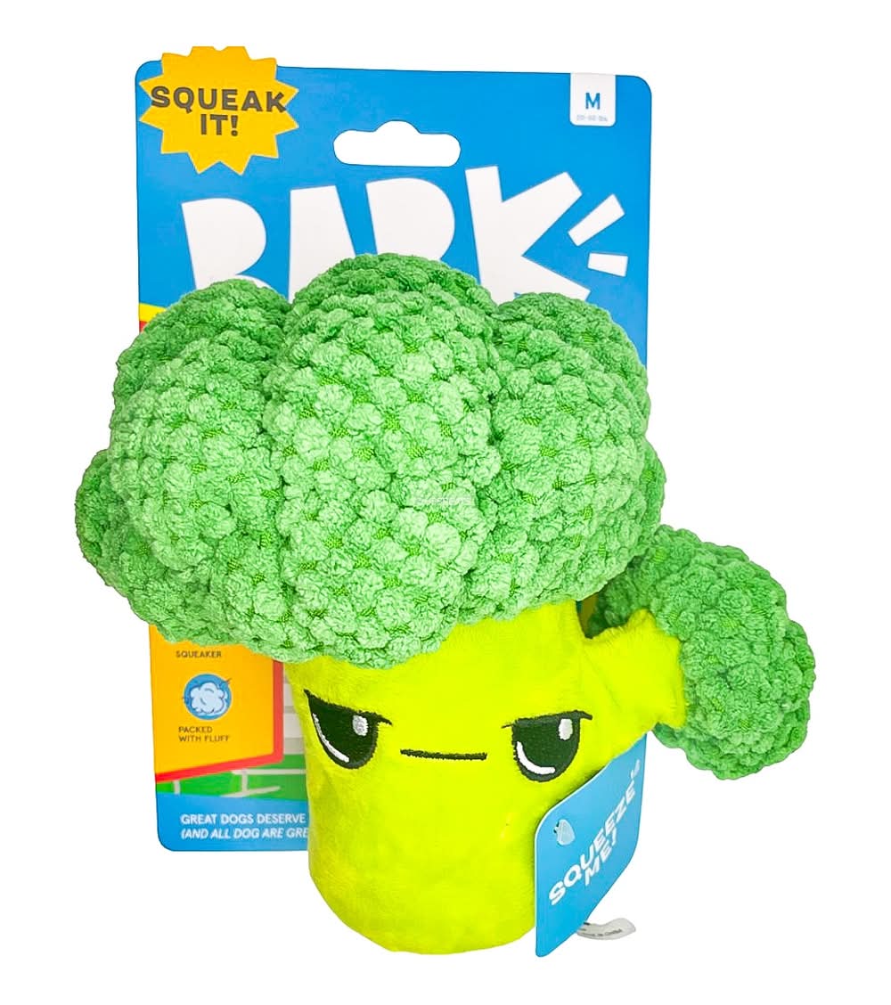 BARK Punk Brocc Broccoli Dog Toy