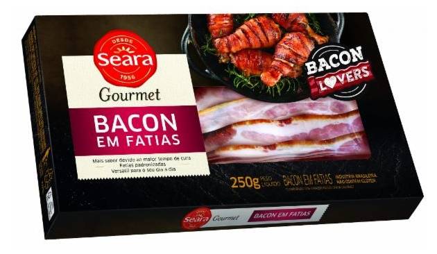 Seara bacon defumado gourmet em fatias (250 g)