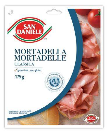 San daniele mortadelle tranchée san daniele sans gluten (175 g) - sliced mortadella (175 g)