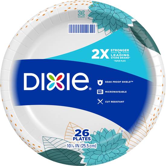 Dixie 10-1/16 Inch Plates (26 ct)