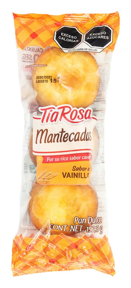 Tía Rosa · Mantecadas, vainilla (157,5 g)