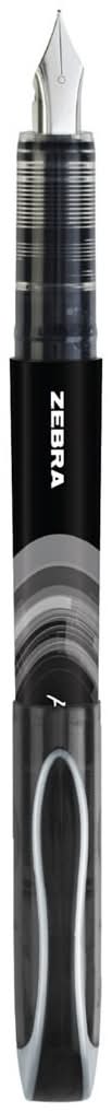 Zebra Fine Point Zensations Fountain Pen, Black (12 ct)
