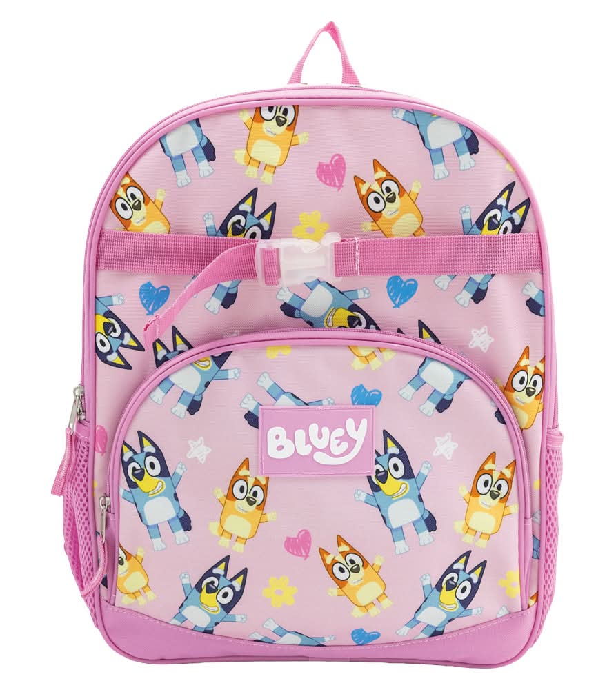 Licensed Bluey Children's Character Backpack