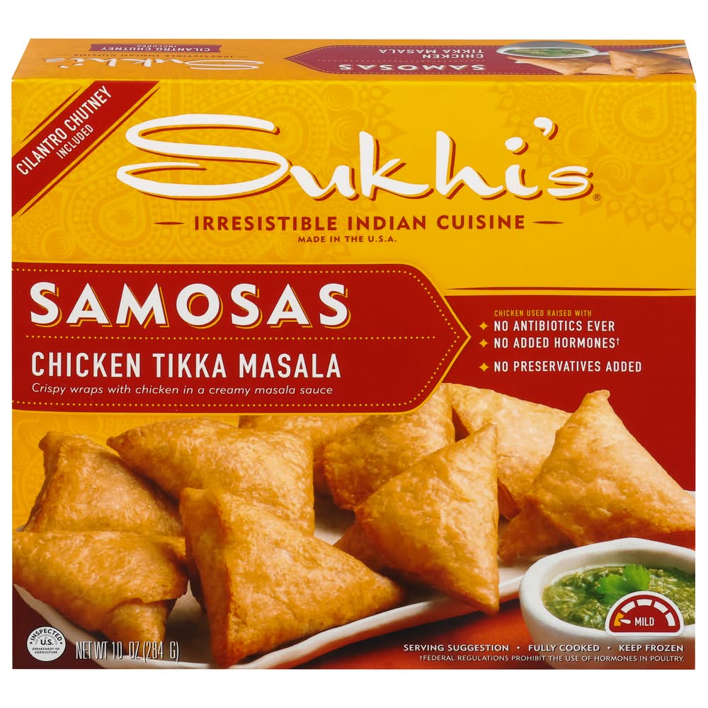 Sukhi's Chicken Tikka Masala Samosas (10 oz)