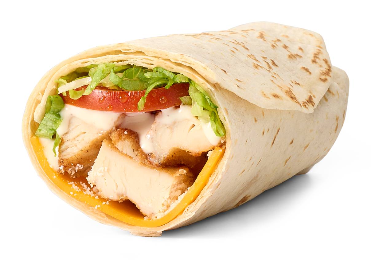 Caesar Roasted Chicken Wrap