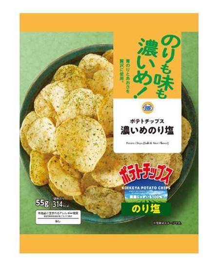 MS ポテトチップス濃いめのり塩 (55g)
