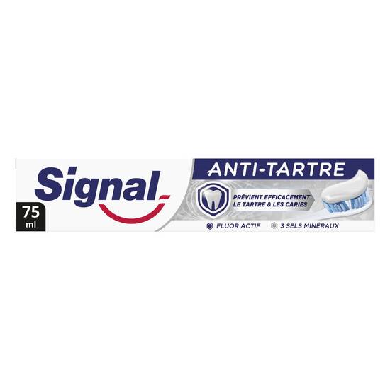 Dentifrice Anti-Tartre SIGNAL - le tube de 75mL