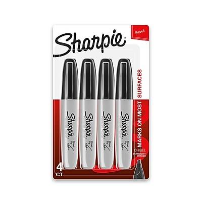 Sharpie Permanent Markers Chisel Tip (black)