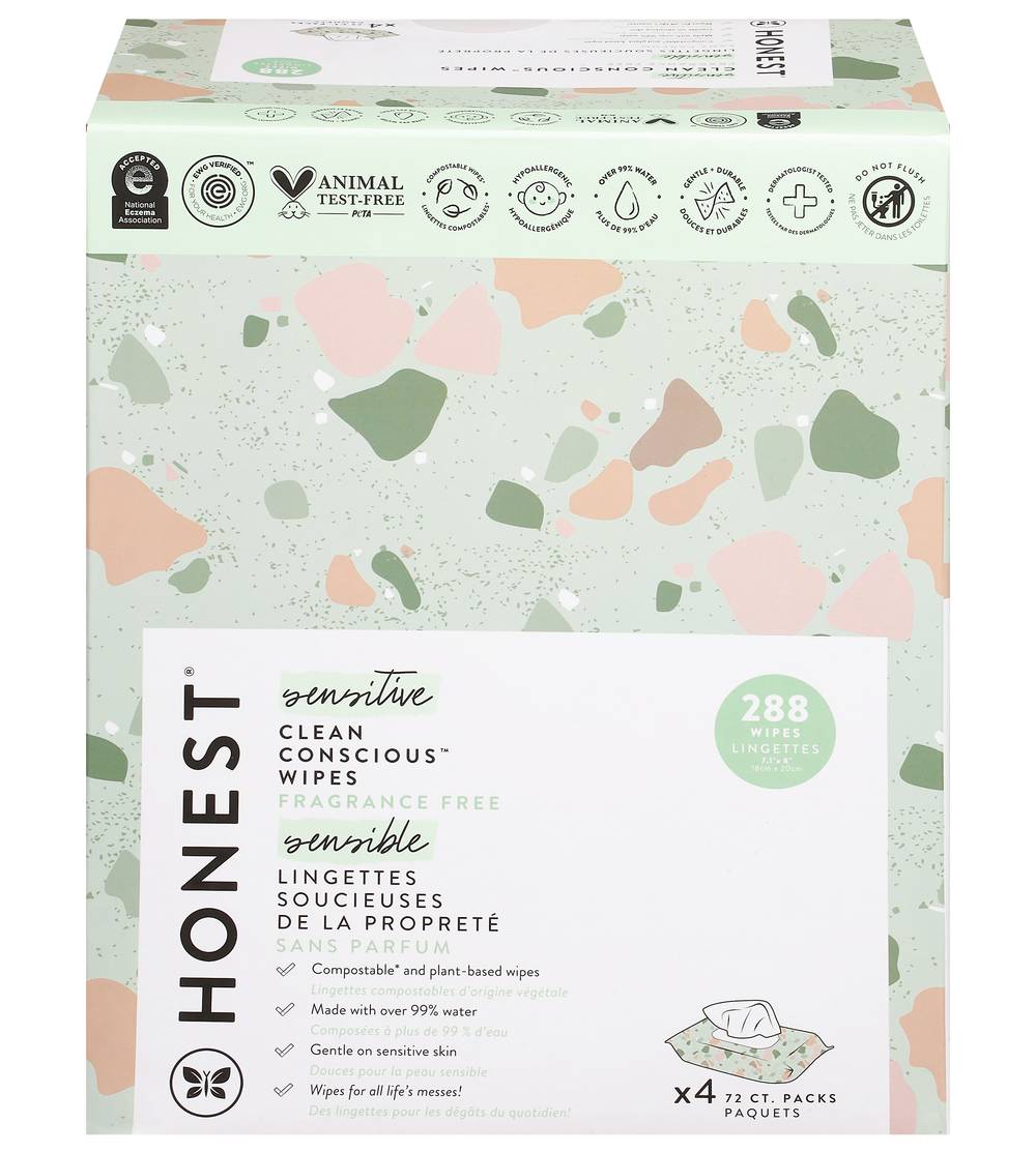 The Honest Company Plant-Based Wipes (5.86 lbs)