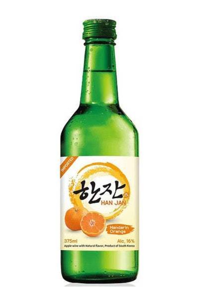 Han Jan Mandarin Orange Soju (375ml bottle)