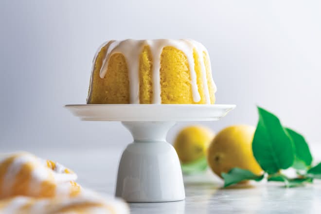 Lemon Baby Bundt Cake