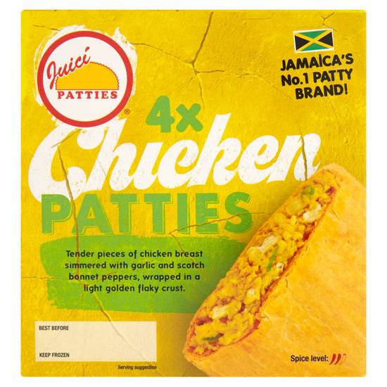 Juici Patties 4 Chicken Patties 540g