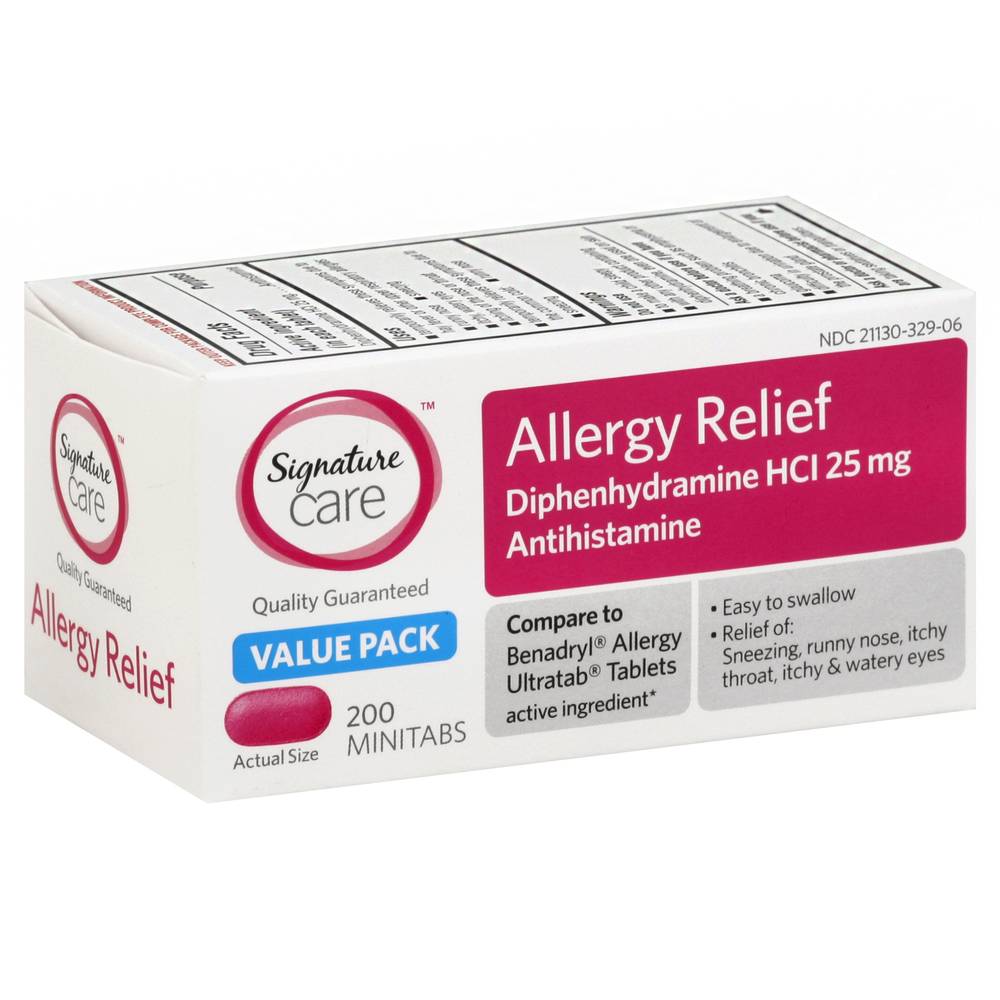 Signature Care Allergy Relief Value pack