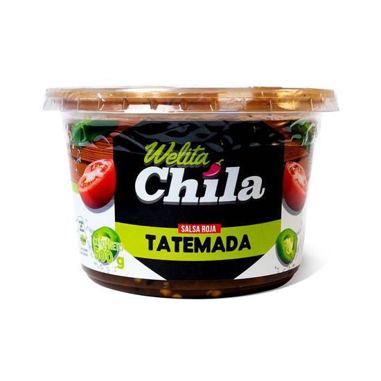 Salsa roja tatemada (500 g)