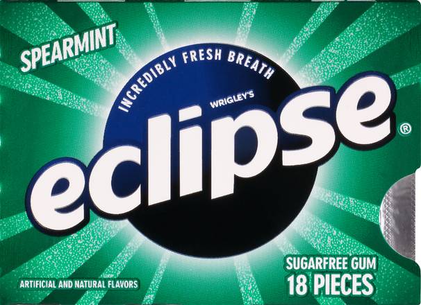 Eclipse Sugar Free Spearmint Gum (18 ct)